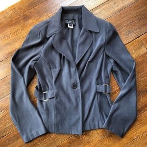Suits Us Gray Skirt Suit